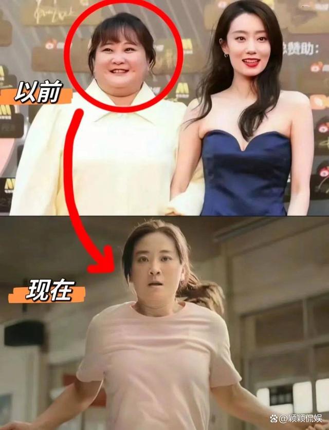 贾玲胖瘦前后对比照片图片
