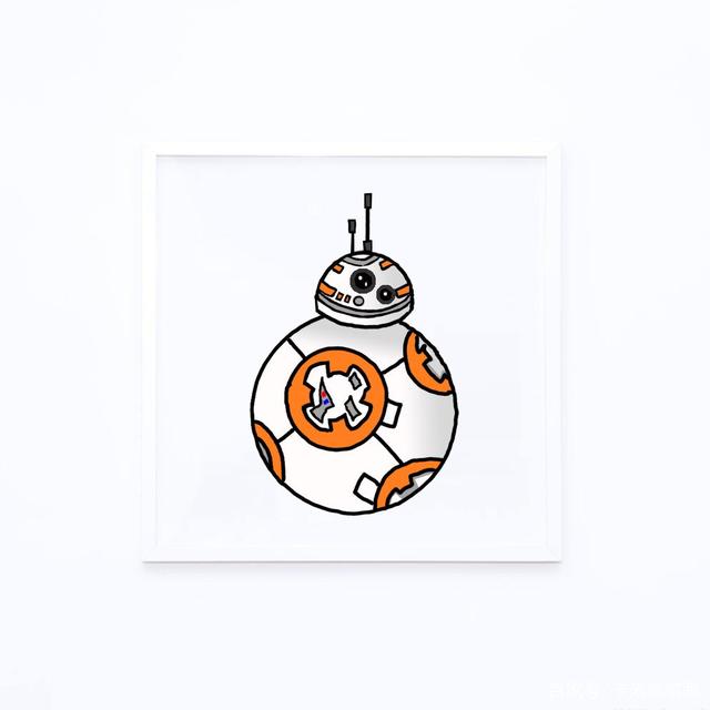 bb8机器人简笔画图片